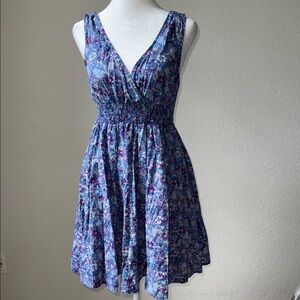H&M Divided Floral Sleeveless Dress